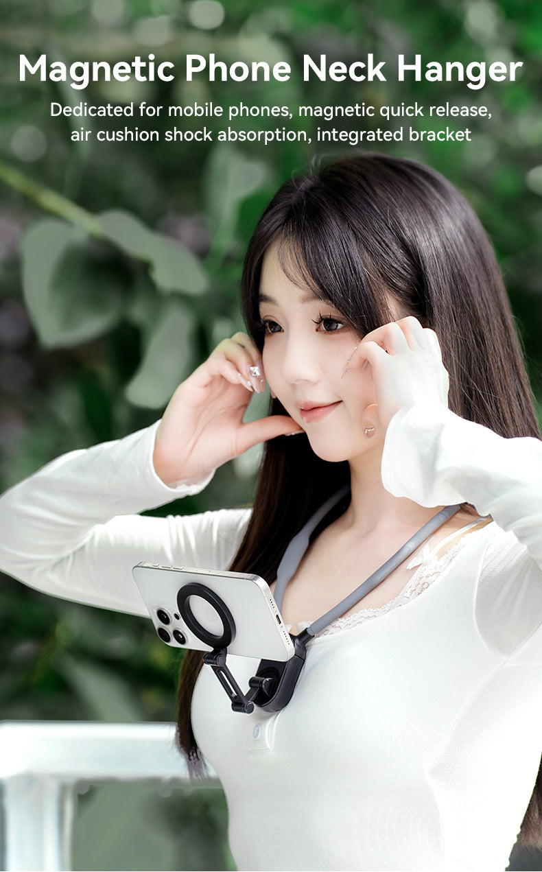 Smartphone Magnetic Neck Holder – Hands-Free Comfort Anywhere! Smartphone Magnetic Neck Holder – Hands-Free Comfort Anywhere!